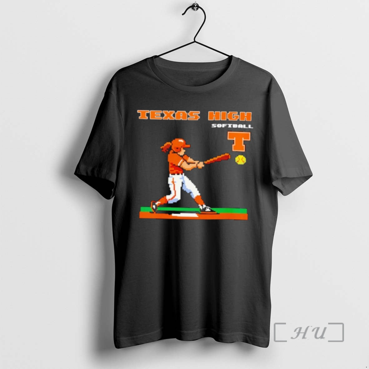 Trending Texas Longhorns Softball Player 8 Bit T-Shirts, Hoodie, Sweatshirt | AU18TeeNovaLab.com