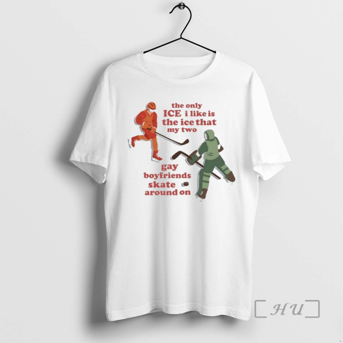 Trending The Only Ice I Like Is The Ice That My Two Gay Boyfriends Skate T-Shirts, Hoodie, Sweatshirt | AU18TeeNovaLab.com