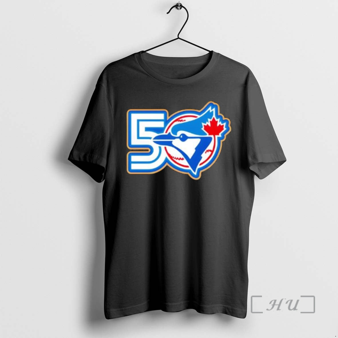 Trending Toronto Blue Jays Teams 50th Seasons Logo Premium T-Shirts, Hoodie, Sweatshirt | AU18TeeNovaLab.com