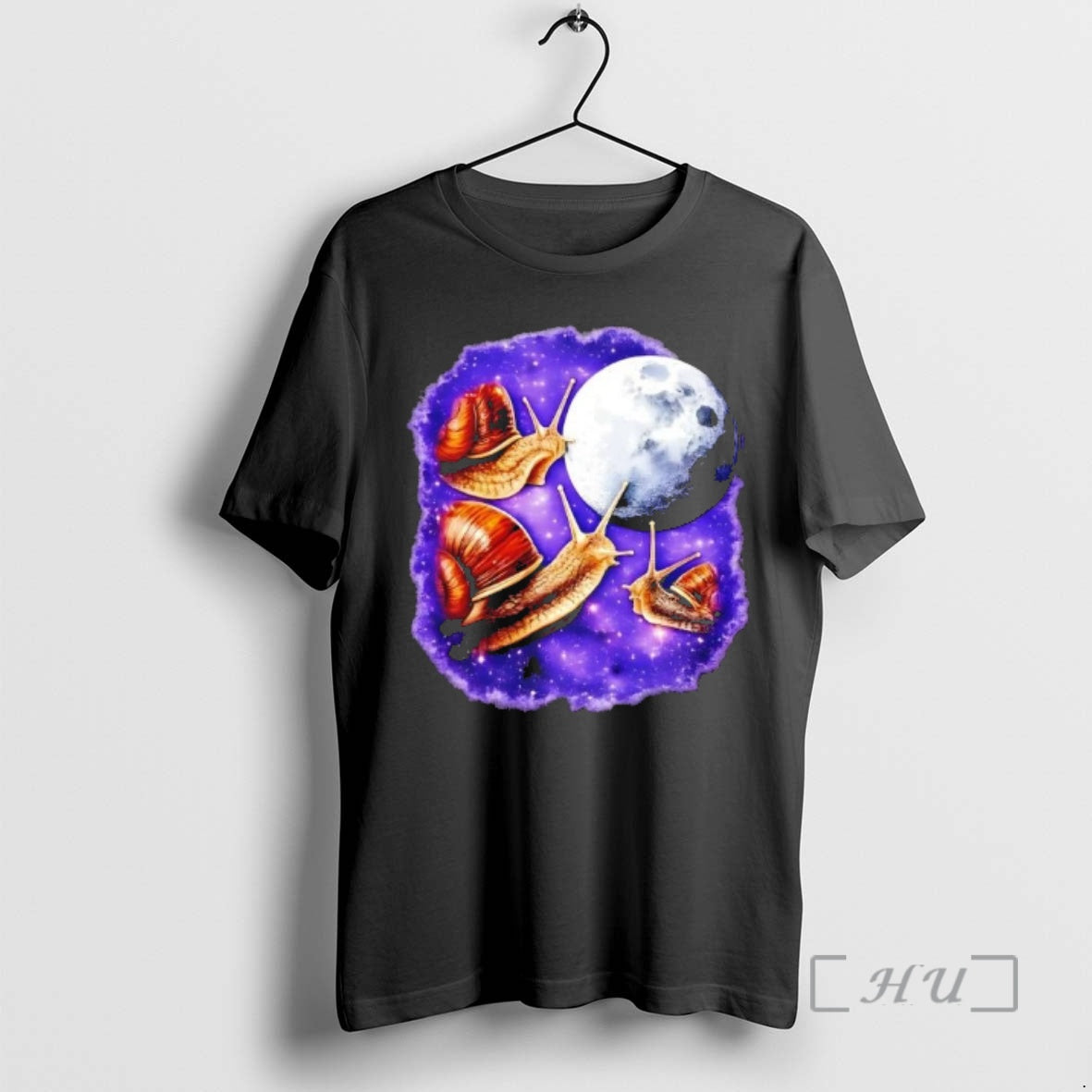 Trending Yearning Snails In Space Moon Graphic T-Shirts, Hoodie, Sweatshirt | AU18TeeNovaLab.com