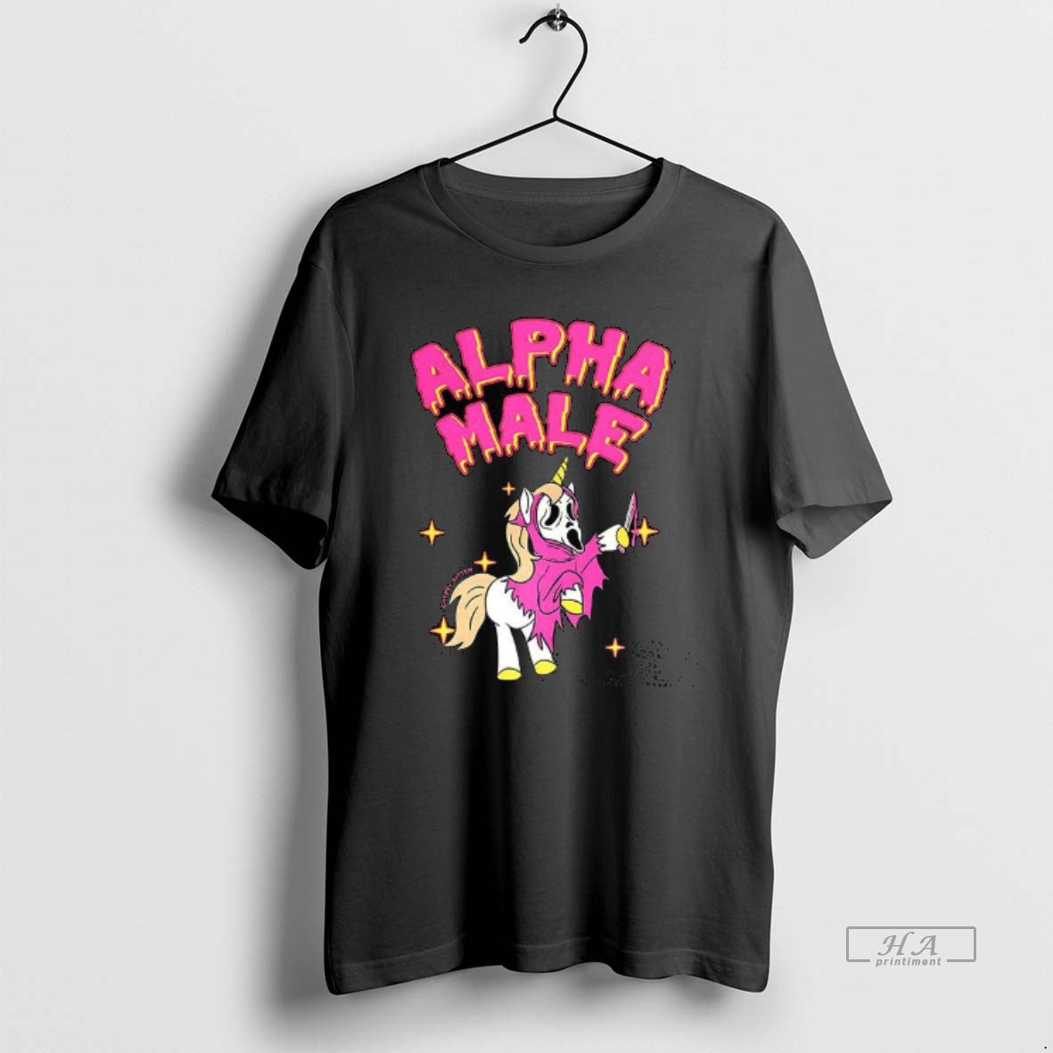Trendy Halloween Unicorn Alpha Male Ghostface T-Shirts, Hoodie, Sweatshirt | AU18TeeNovaLab.com
