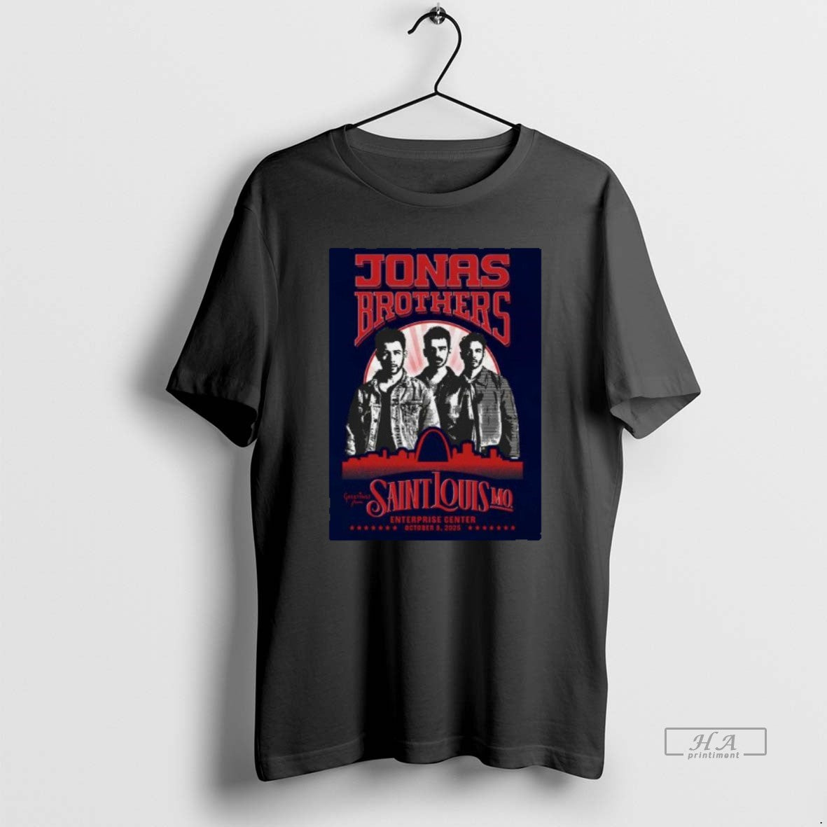 Trendy Jonas Brothers October 12 2025 Saint Louis Mo Long Sleve T-Shirts, Hoodie, Sweatshirt | AU18TeeNovaLab.com