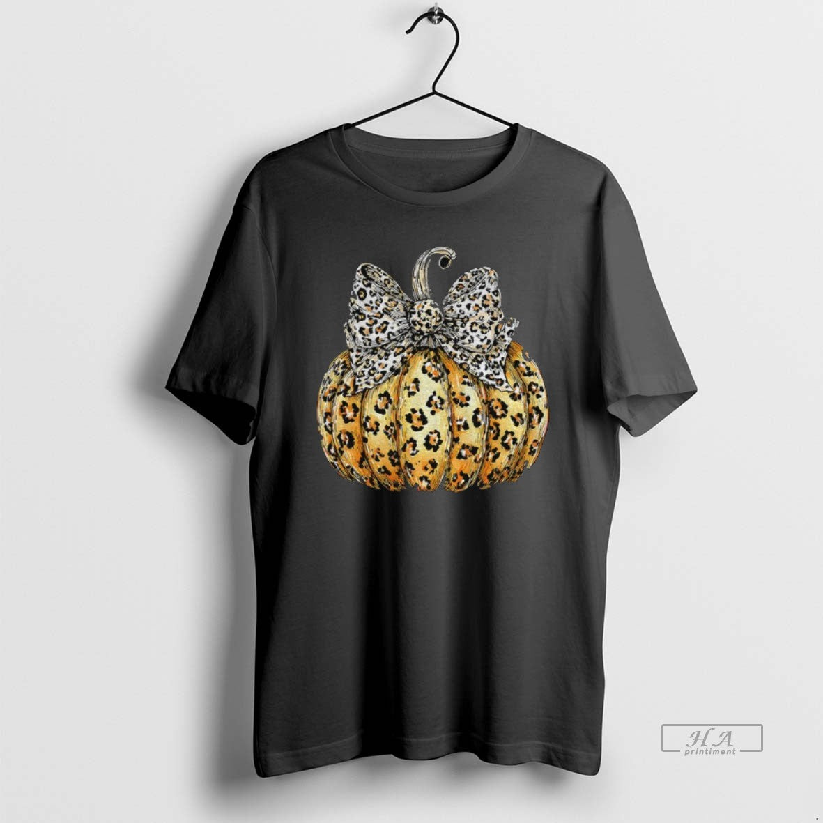 Trendy Leopard Pumpkin Preppy Ghost Boo Spooky Coquette Halloween