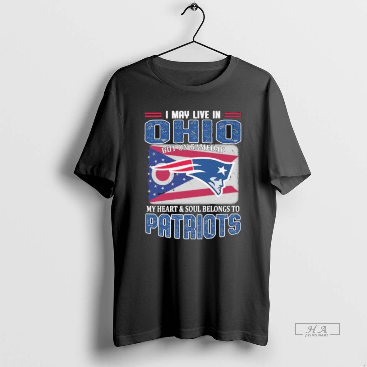 Trendy Official I May Live In Ohio But On Game Day My Heart And Soul T-Shirts, Hoodie, Sweatshirt | AU18TeeNovaLab.com