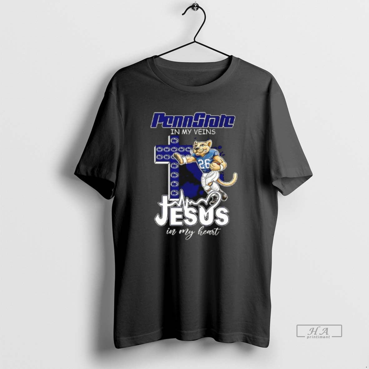 Trendy Penn State In My Veins Jesus In My Heart Ceramic Ceramic And Classic Dad