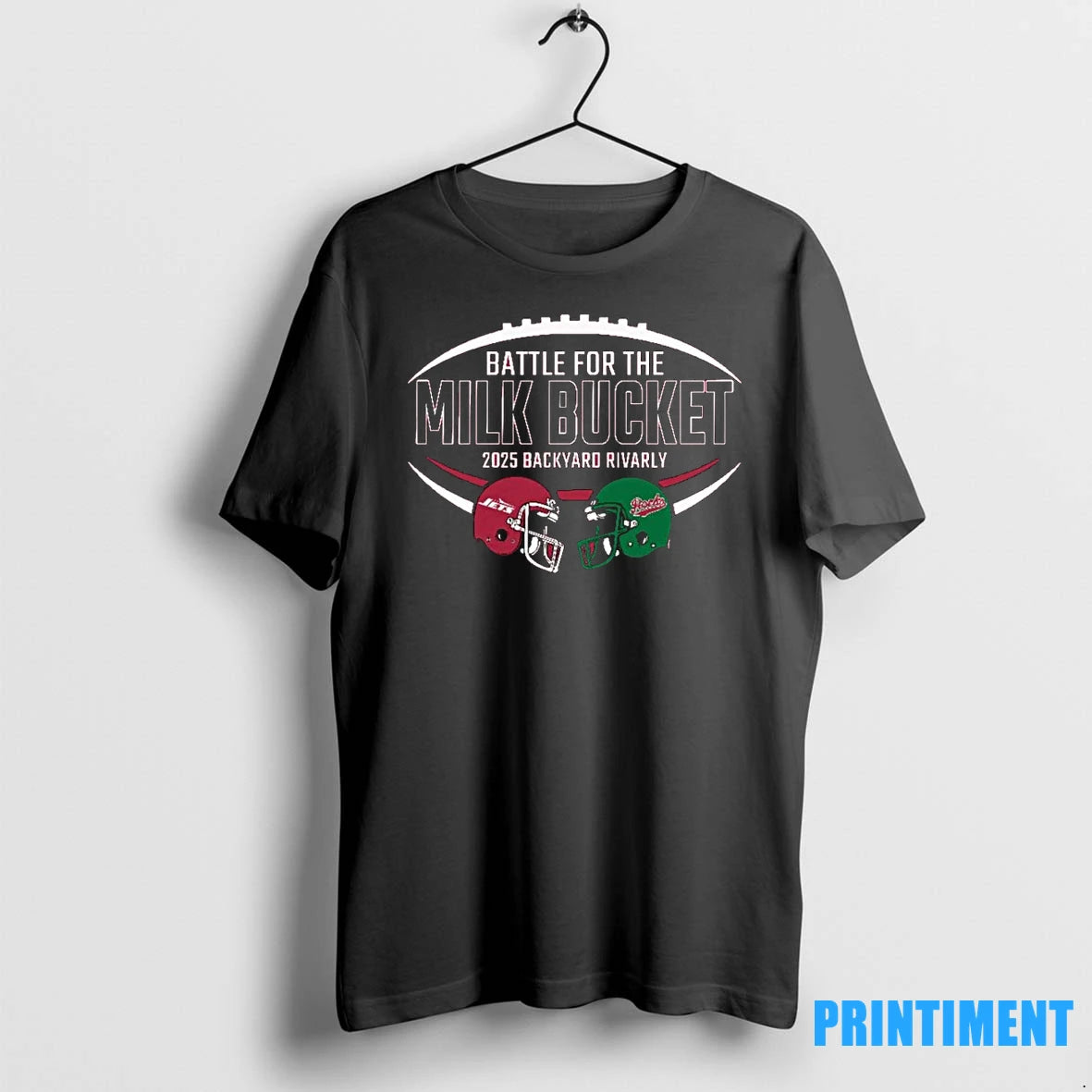 Union Local Jets Vs Barnesville Shamrocks Battle For The Milk Bucket 2025 Backyard Rivalry Tshirts