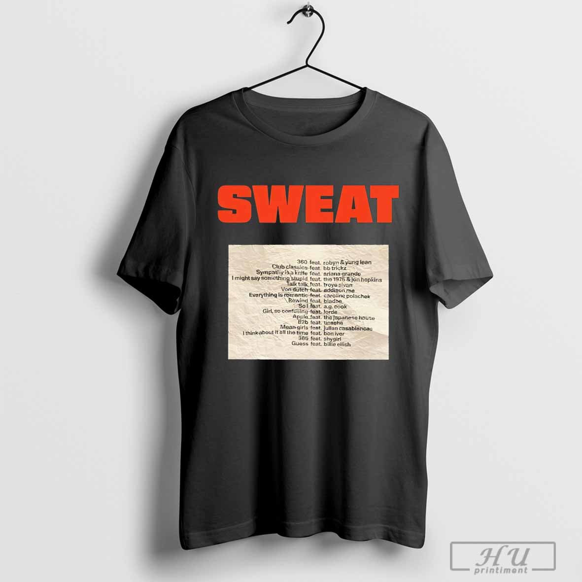 Xcx Source Sweat The Crumpled Up Set List Logo
