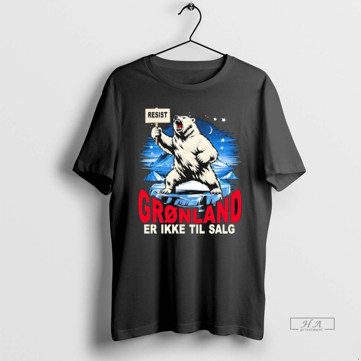 Official Greenland Is Not For Sale Hands Off Greenland Resist Bear T-Shirts, Hoodie, Sweatshirt | AU18TeeNovaLab.com