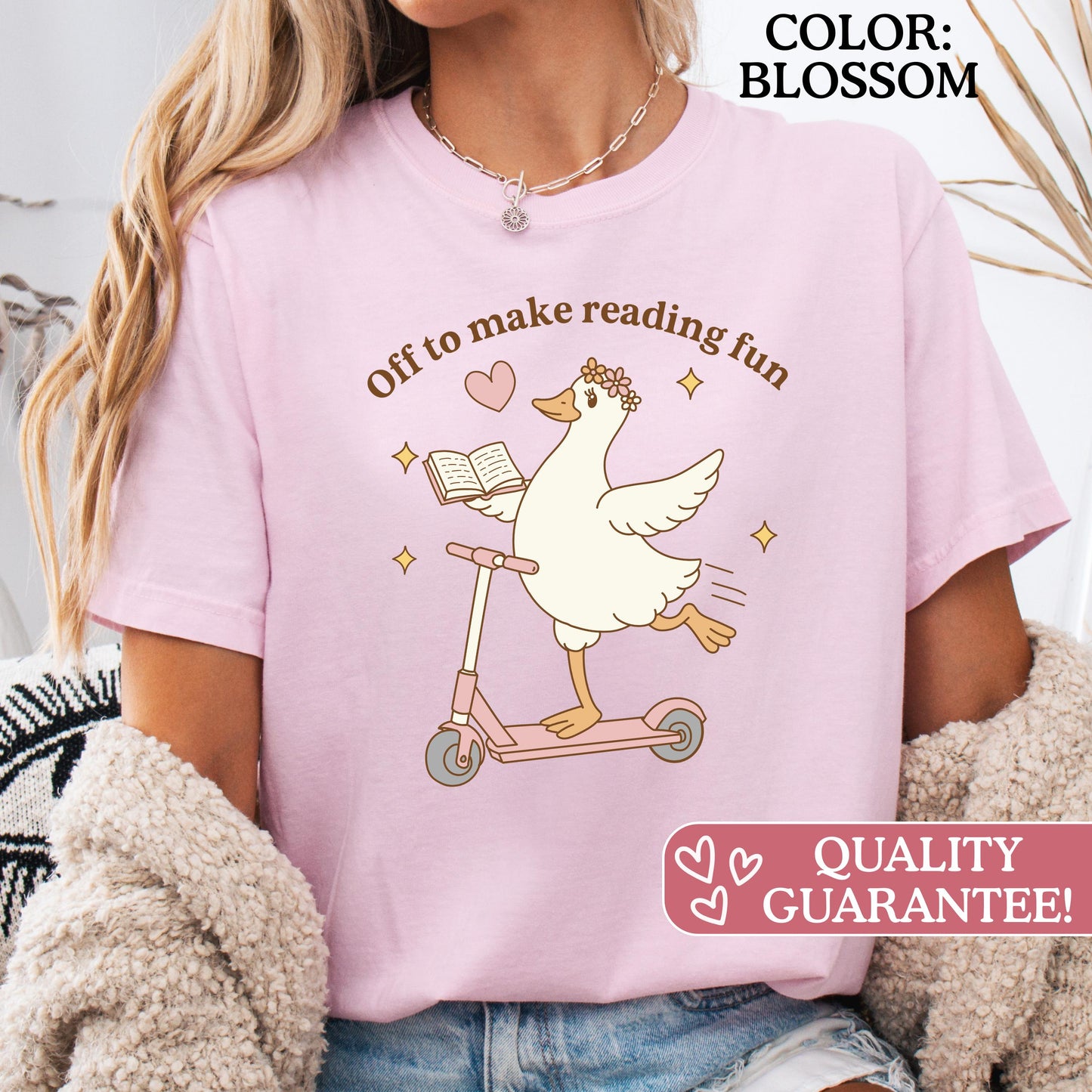 Comfort Colors Reading Teacher Literacy Squad Book Lover School Librarian Tee (2)