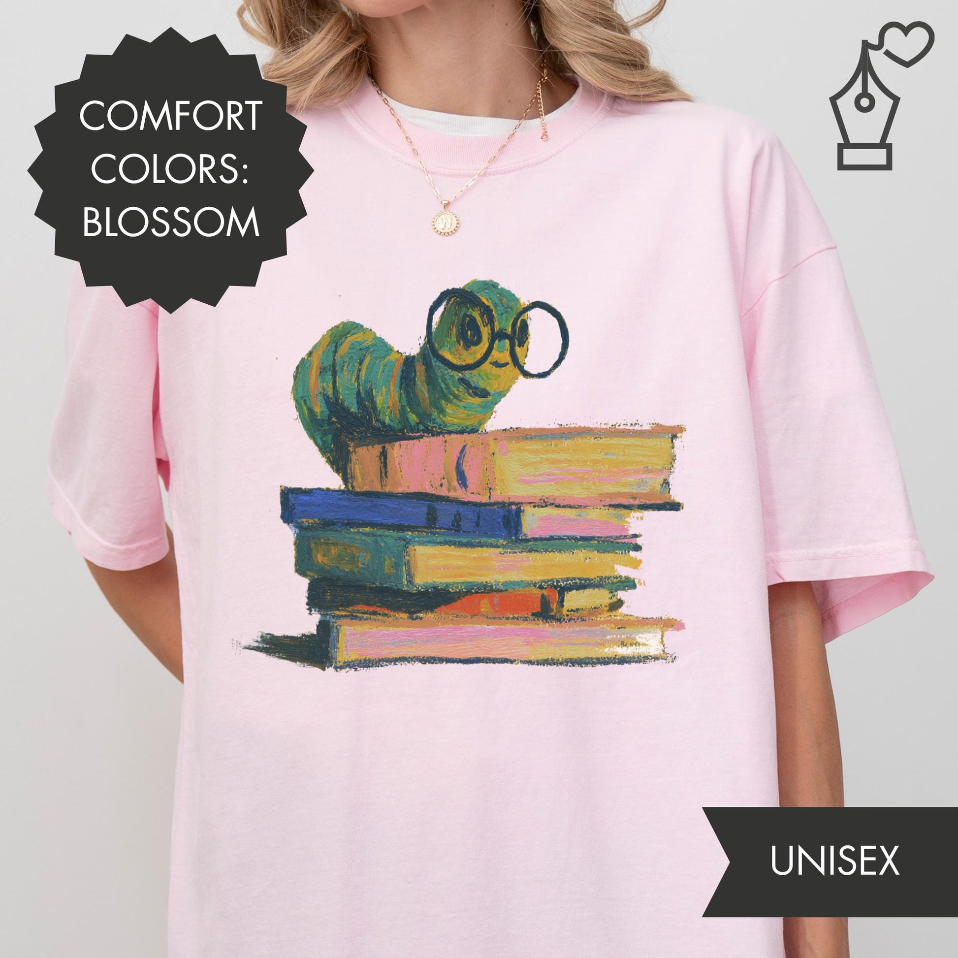 Bookworm Comfort Colors Reader Lover Tee Literary Unisex T-shirt, Sweatshirt, Hoodie (4)