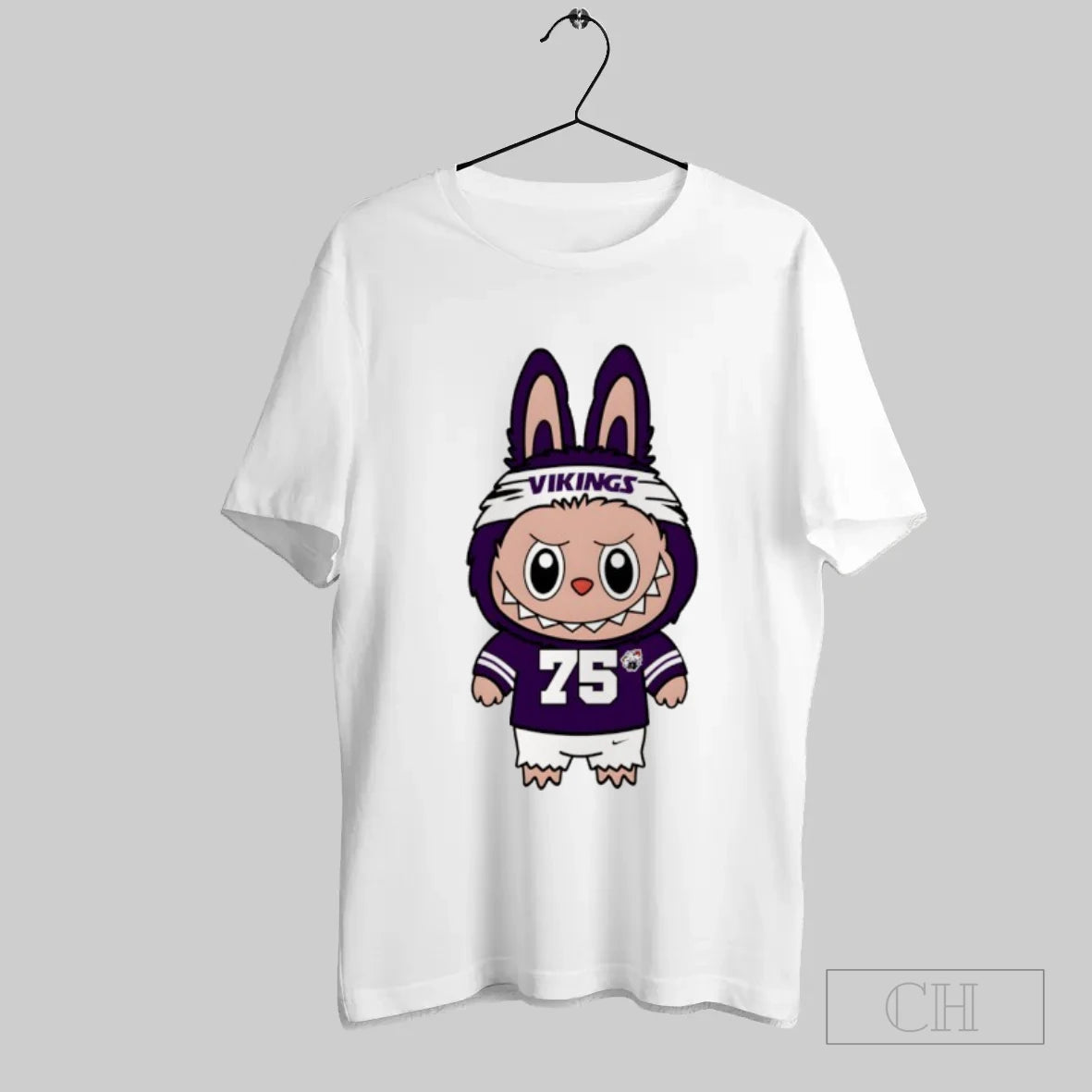 American Football Labubu Mascot Baltimore Ravens