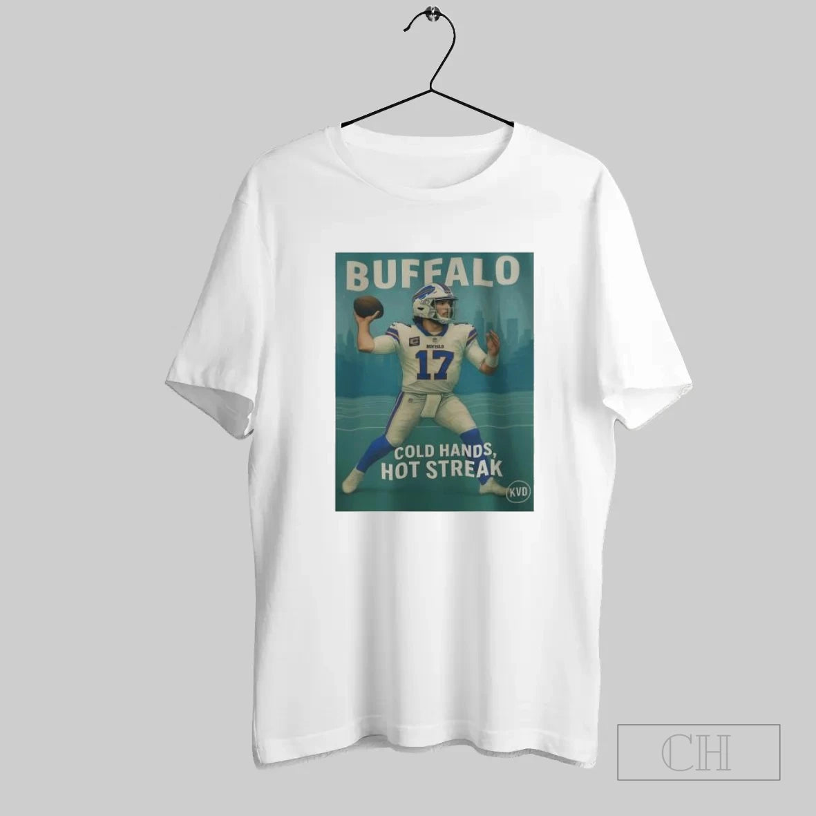 Buffalo Football Skyline Cold Hands Hot Streak Kvd
