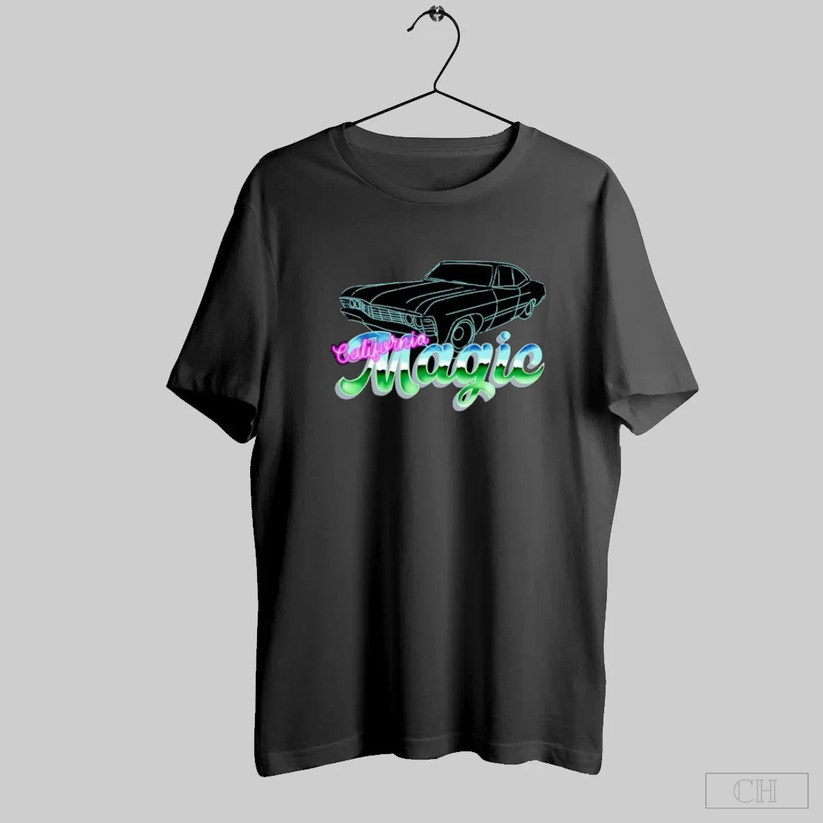 California Magic Lowrider Impala Retro Neon S Black