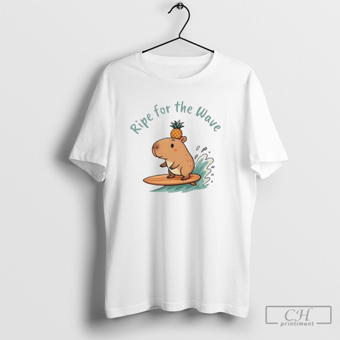 Capybara Ripe For The Wave