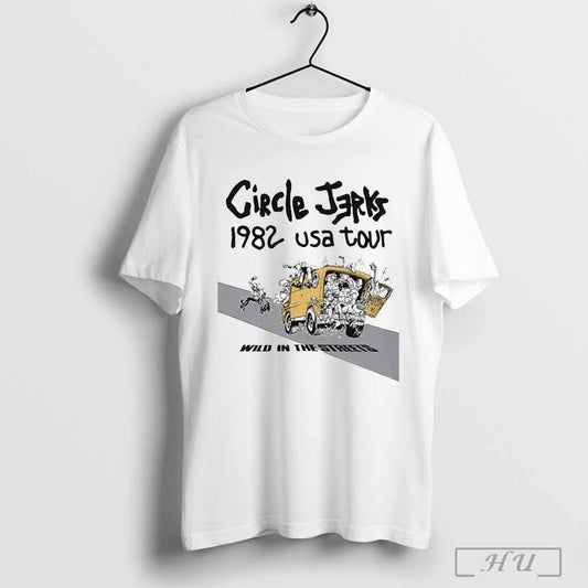 Circle Jerks 1982 Usa Tour Wild In The Streets