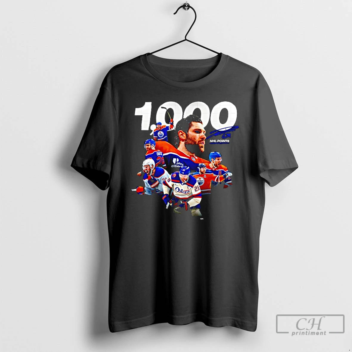 Classic 1 000 Nhl Leon Draisaitl Edmonton Oilers Signature T-Shirts, Hoodie, Sweatshirt | AU18TeeNovaLab.com