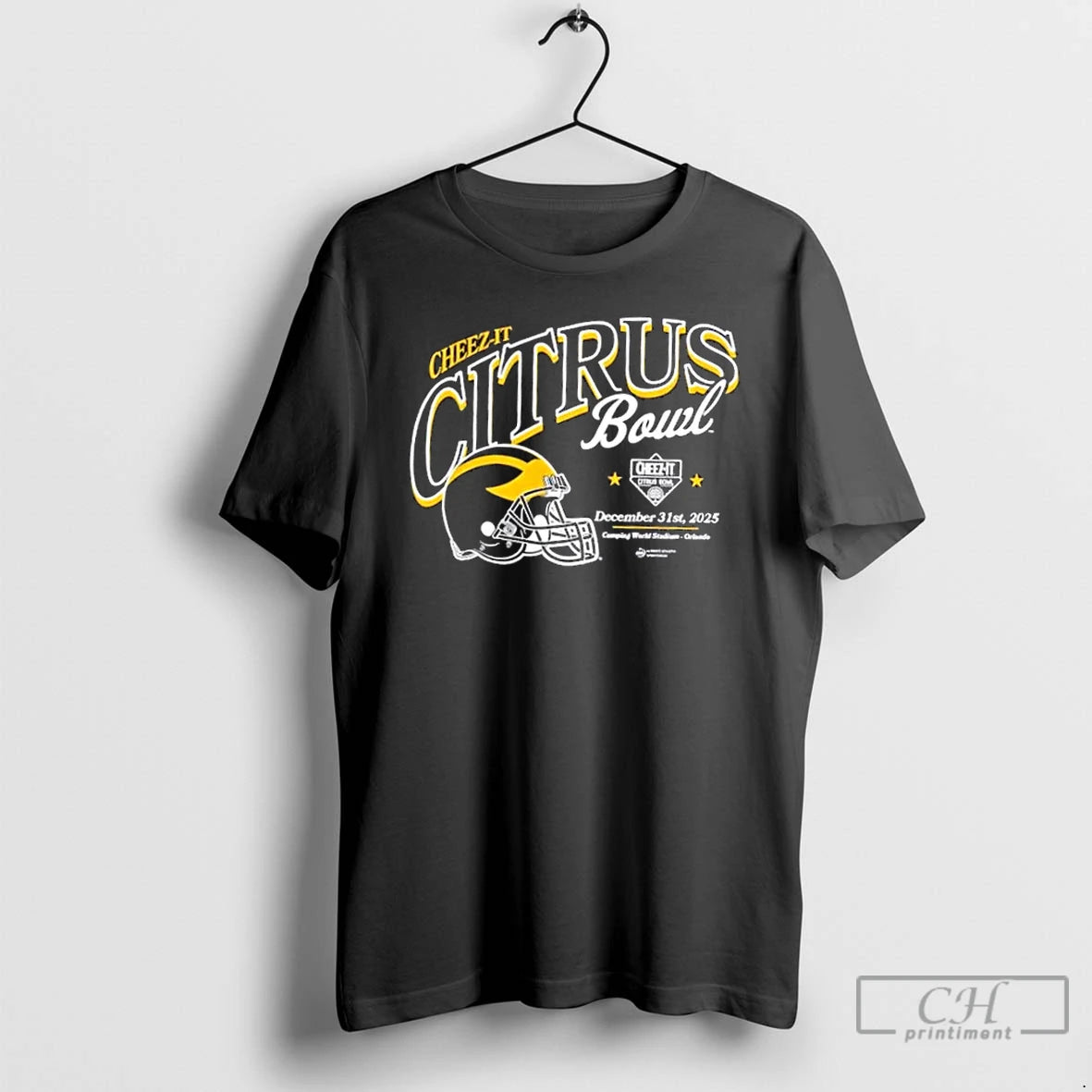 Classic 2025 Cheez It Citrus Bowl Michigan Football Helmet T-Shirts, Hoodie, Sweatshirt | AU18TeeNovaLab.com
