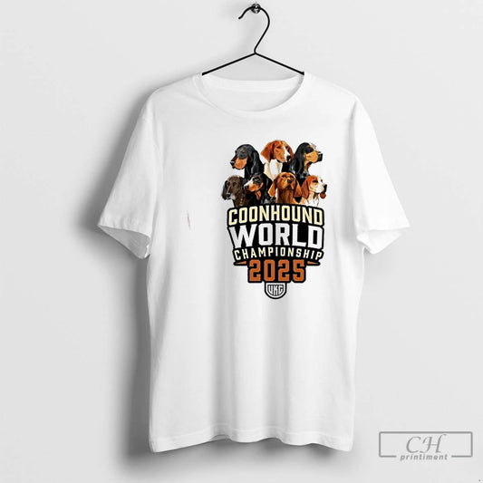 Classic 2025 Coonhound World Championship Dogs T Shirts