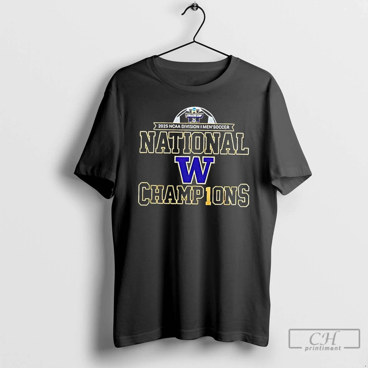 Classic 2025 Ncaa Division I Mens Soccer Washington Huskies National Champions T-Shirts, Hoodie, Sweatshirt