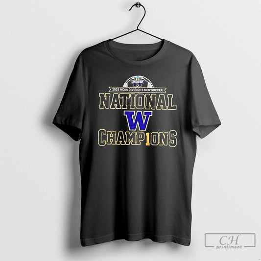 Classic 2025 Ncaa Division I Mens Soccer Washington Huskies National Champions T-Shirts, Hoodie, Sweatshirt