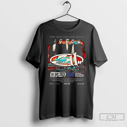Classic 311 Las Vegas Nv March 7 8 2026 Long Sleve T Shirts