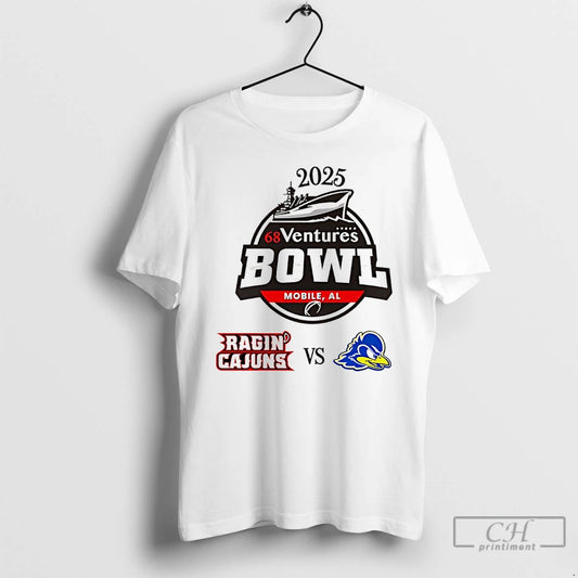 Classic 68 Ventures Bowl 2025 Louisiana Vs Delaware T-Shirts, Hoodie, Sweatshirt | AU18TeeNovaLab.com