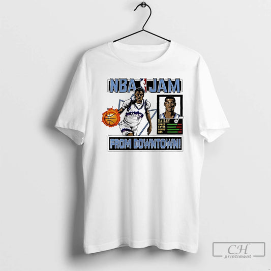 Classic Ace Bailey Utah Jazz Nba Jam From Downtown T-Shirts, Hoodie, Sweatshirt | AU18TeeNovaLab.com