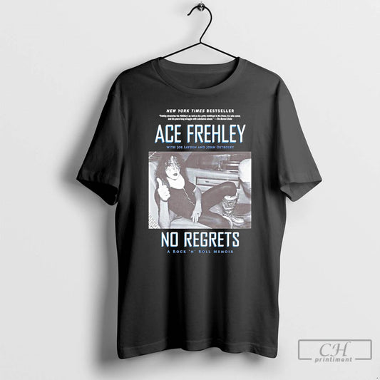 Classic Ace Frehley No Regrets A Rock N Roll 1951 2025 T Shirts