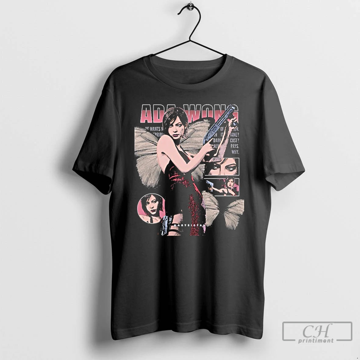 Classic Ada Wong Separate Ways Resident Evil 4 Remake T-Shirts, Hoodie, Sweatshirt | AU18TeeNovaLab.com