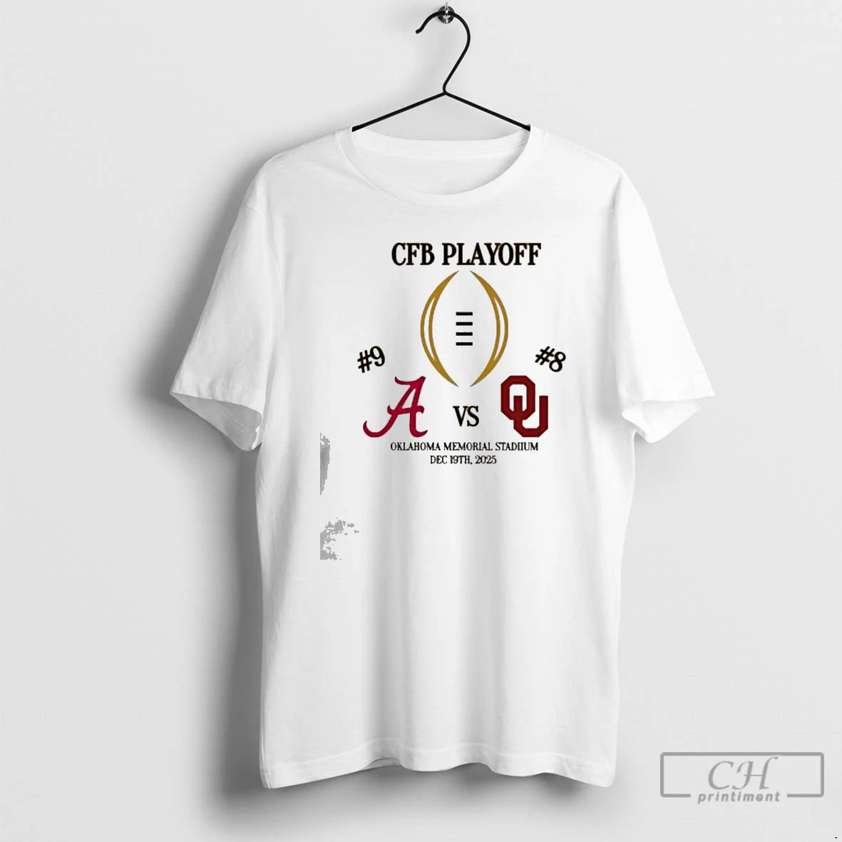 Classic Alabama Vs Oklahoma Cfp Playoffs Oklahoma Memorial Stadium Dec 19th 2025 T Shirts Sweater Hoodie, Sweatshirt