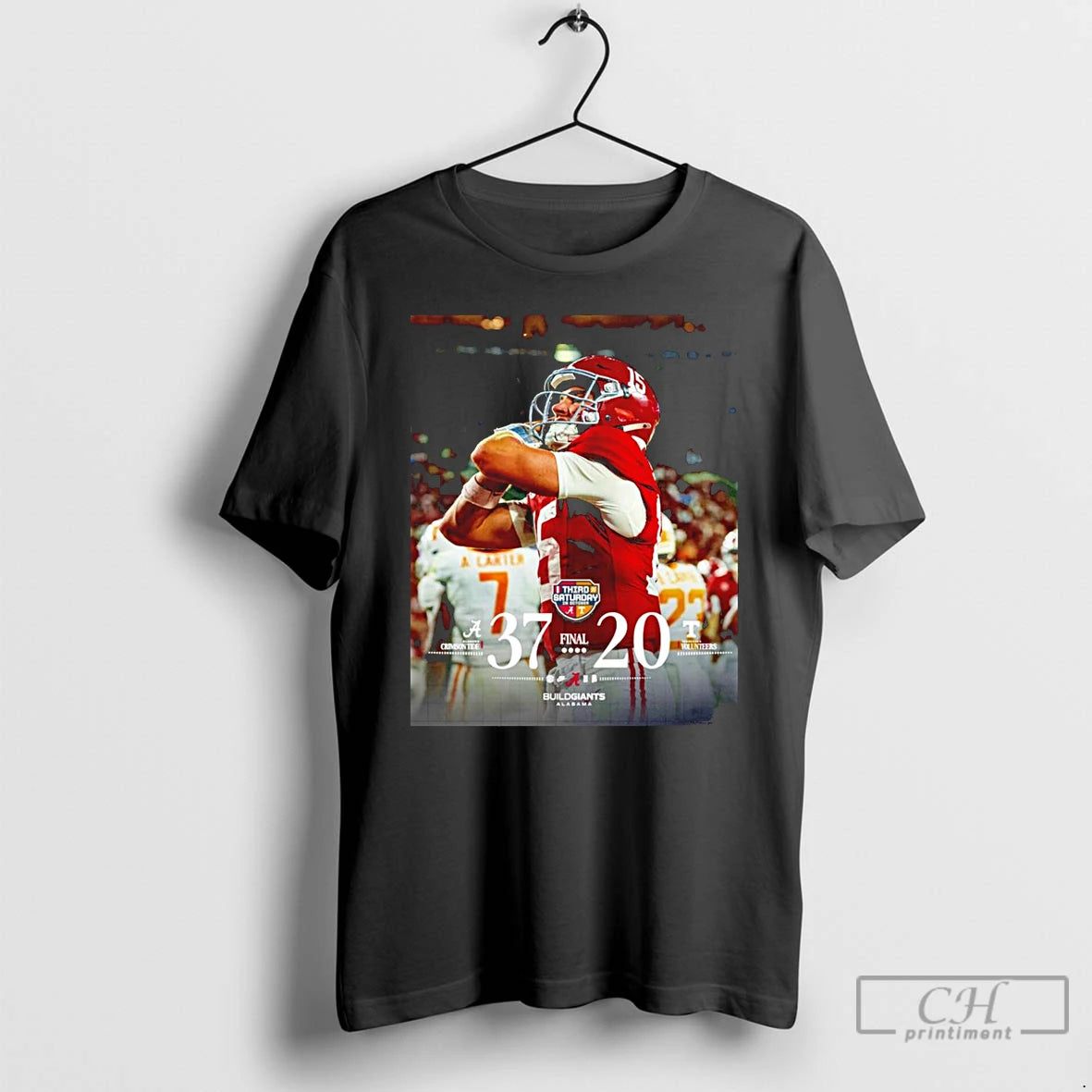 Classic Alabama Vs Tennessee Third Saturday Final 37 20 Score T Shirts