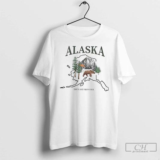 Classic Alaska The Last Frontier T Shirts