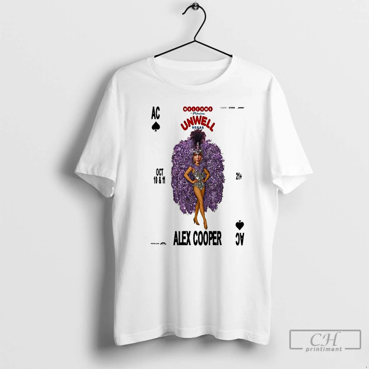 Classic Alex Cooper Welcome To Fabulous Unwell Vegas Oct 10 11 2025 T Shirts