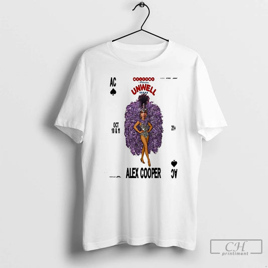 Classic Alex Cooper Welcome To Fabulous Unwell Vegas Oct 10 11 2025 T Shirts
