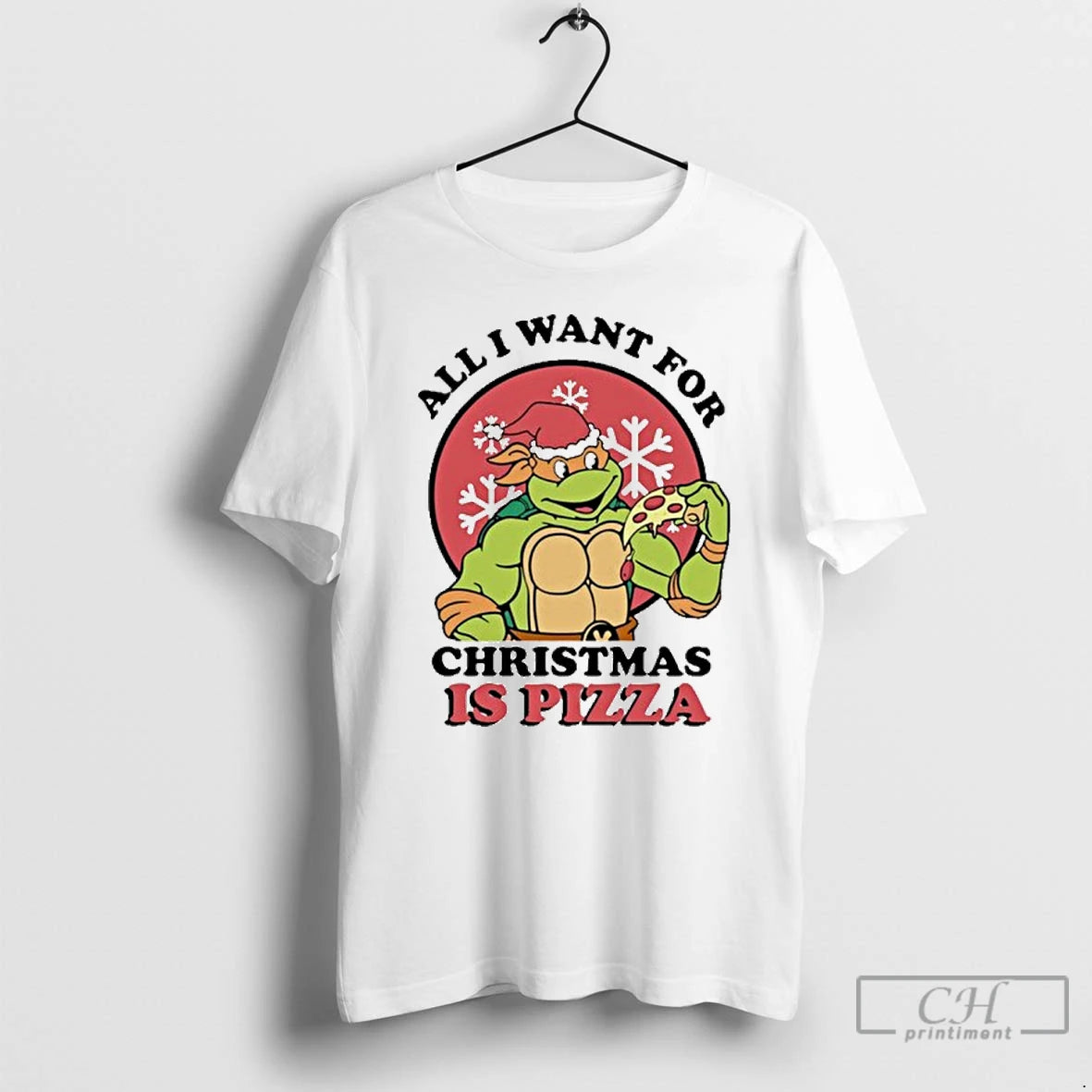 Classic All I Want For Christmas Is Pizza T-Shirts, Hoodie, Sweatshirt | AU18TeeNovaLab.com
