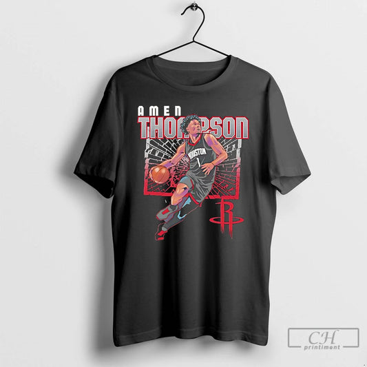 Classic Amen Thompson Backboard Shattering Houston Rockets T-Shirts, Hoodie, Sweatshirt | AU18TeeNovaLab.com