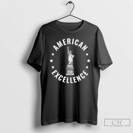 Classic American Excellence Statue Of Liberty T Shirts