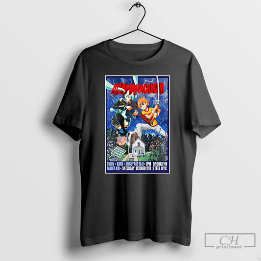 Classic Anamanaguchi Brooklyn Ny October 11 2025 Show T Shirts