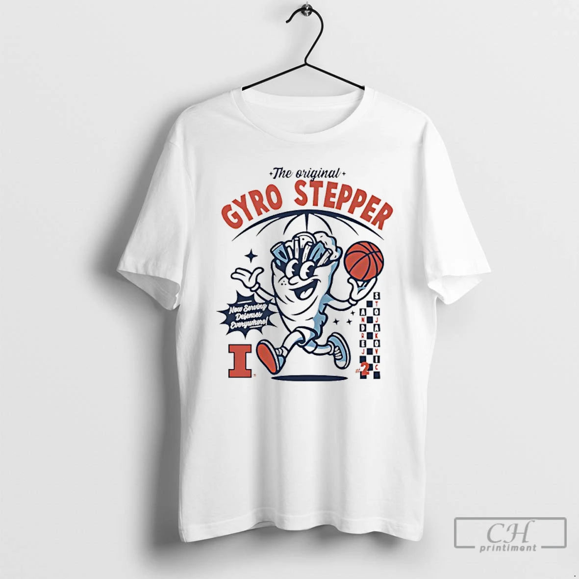 Classic Andrej Stojakovic Illinois Fighting Illini The Gyro Stepper T-Shirts, Hoodie, Sweatshirt | AU18TeeNovaLab.com