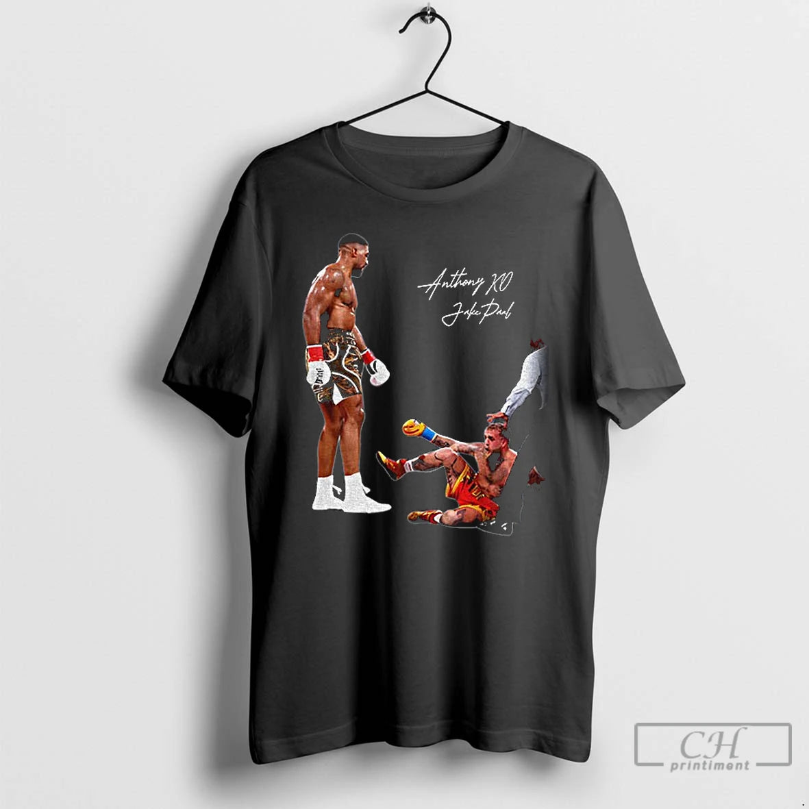 Classic Anthony Joshua Knock Out Jake Paul Got Knocked Out By Anthony Joshua T Shirts Hoodie, Sweatshirt | AU18TeeNovaLab.com