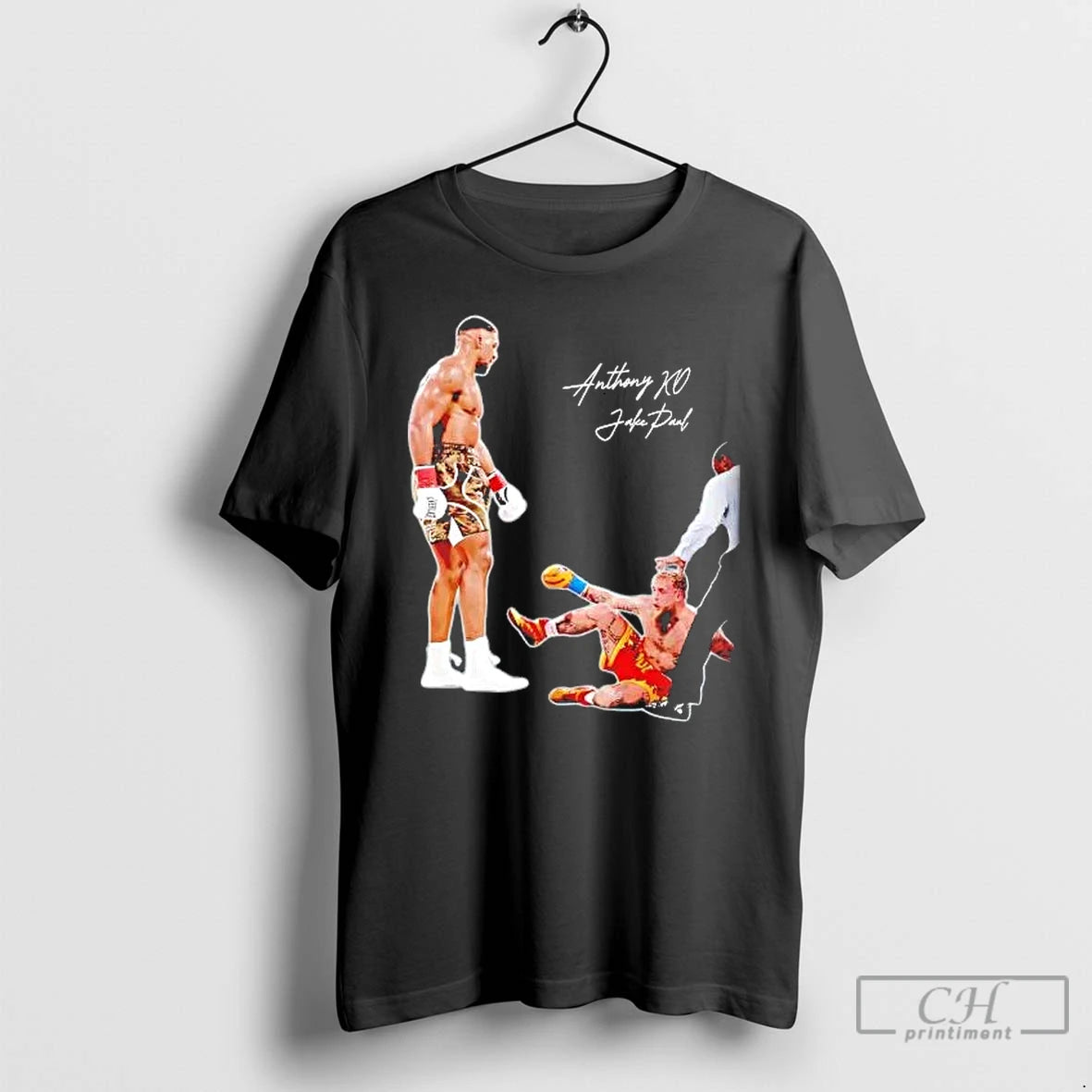 Classic Anthony Joshua Knockout Jake Paul T-Shirts, Hoodie, Sweatshirt | AU18TeeNovaLab.com