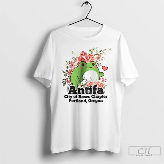 Classic Anti Ice Protest Portland Frog Symbol Of Resistance T Shirts