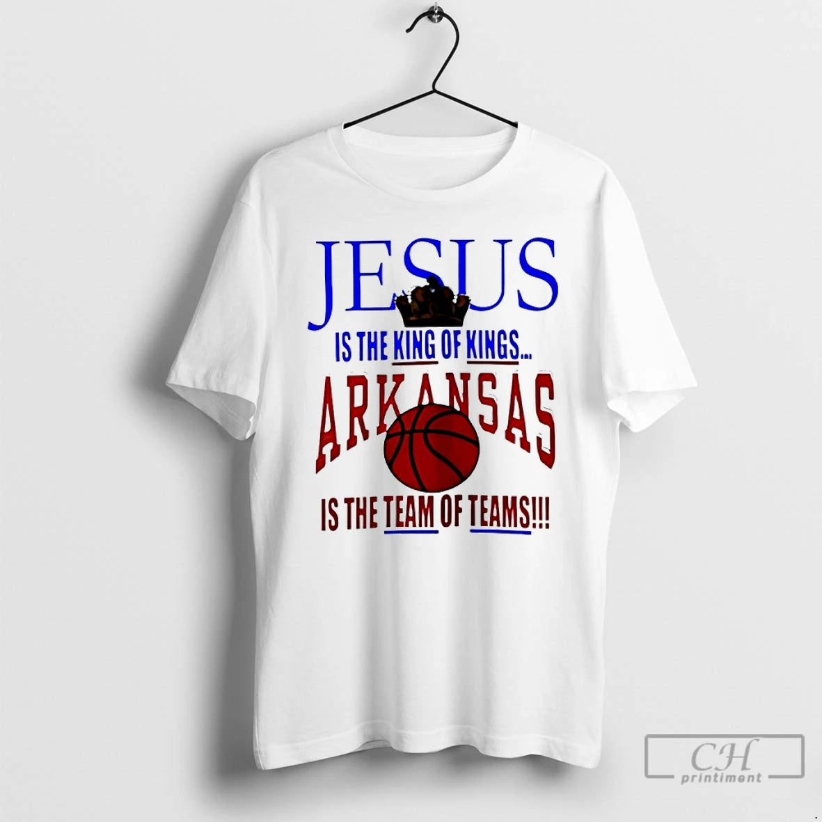 Classic Arkansas Razorbacks Basketball Jesus Is The King Of Kings T-Shirts, Hoodie, Sweatshirt | AU18TeeNovaLab.com