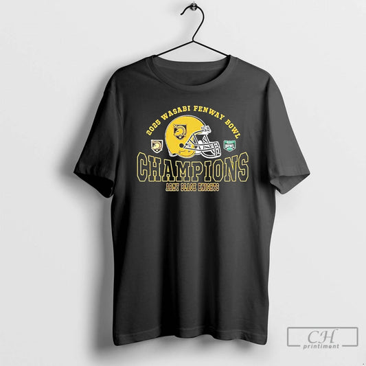 Classic Army Black Knights Football 2025 Wasabi Fenway Bowl Champions T-Shirts, Hoodie, Sweatshirt | AU18TeeNovaLab.com