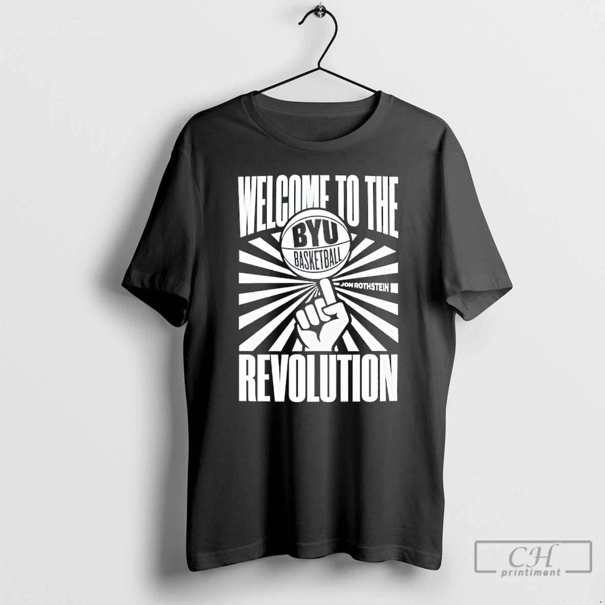Classic Byu Basketball Welcome To The Revolution Jon Rothstein T-Shirts, Hoodie, Sweatshirt | AU18TeeNovaLab.com