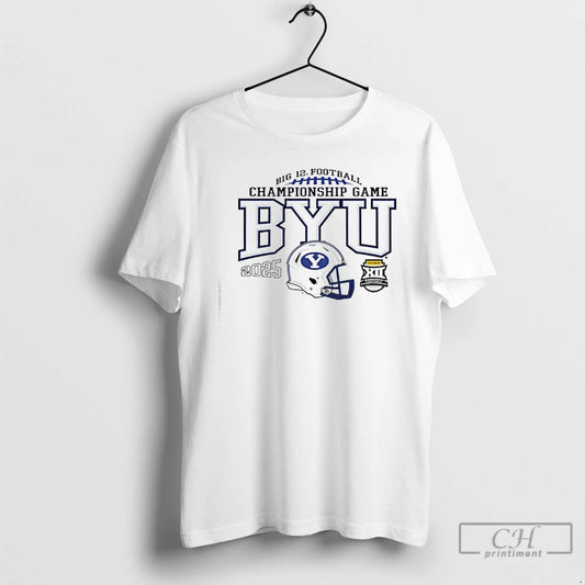 Classic Byu Cougars Big 12 Football Championship Game 2025 T-Shirts, Hoodie, Sweatshirt | AU18TeeNovaLab.com
