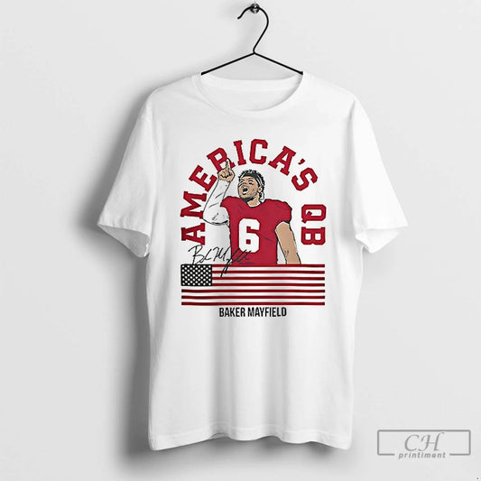 Classic Baker Mayfield Americas Qb Falg T Shirts