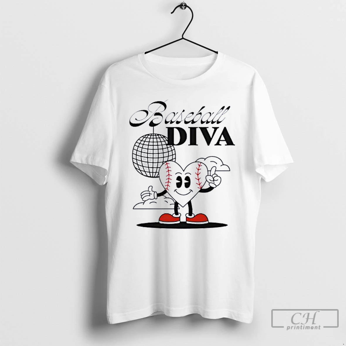 Classic Baseball X Heart Diva Toddler T-Shirts, Hoodie, Sweatshirt | AU18TeeNovaLab.com
