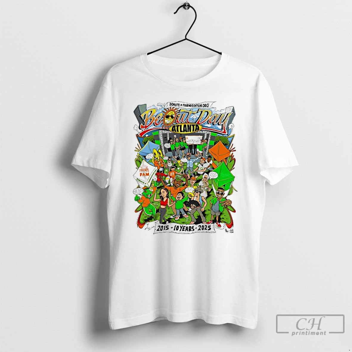 Classic Be Out Day Atlanta 10 Years 2015 2025 T-Shirts, Hoodie, Sweatshirt | AU18TeeNovaLab.com