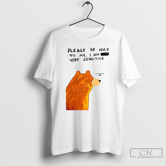 Classic Bear Please Be Nice To Me I Am Very Sensitive Ceramic Ceramic And Classic